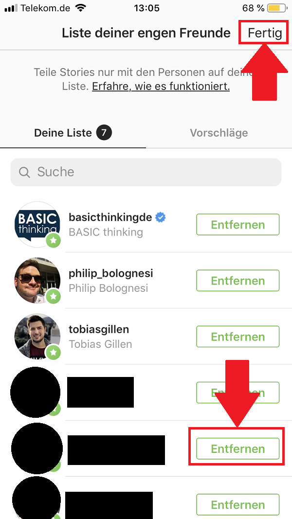 Instagram Story Enge Freunde Für Alle Sichtbar Machen Enge Freunde: So teilst du deine Stories mit deinen besten Freunden