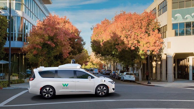 Waymo fahrerloses Auto Minivan