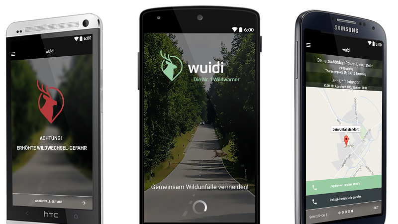 Wuidi Wildwarner App Screenshot Android