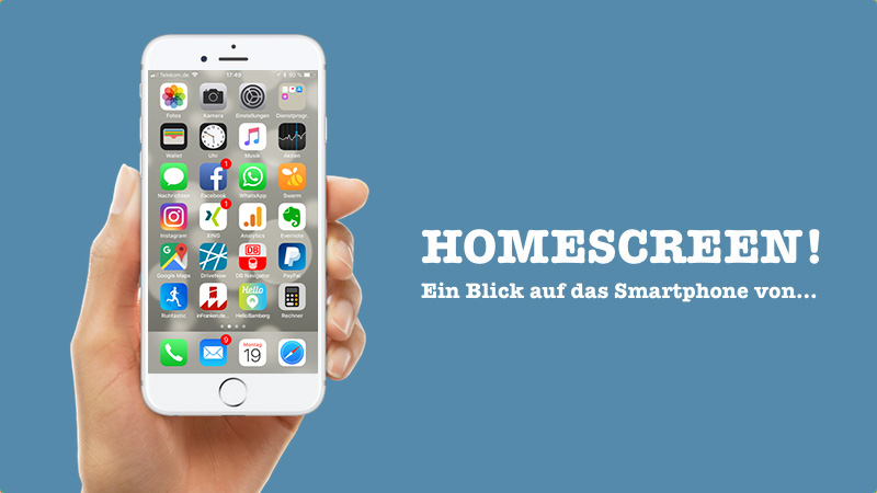 Gero Schmitt-Sausen, Homescreen, iPhone, Infranken.de