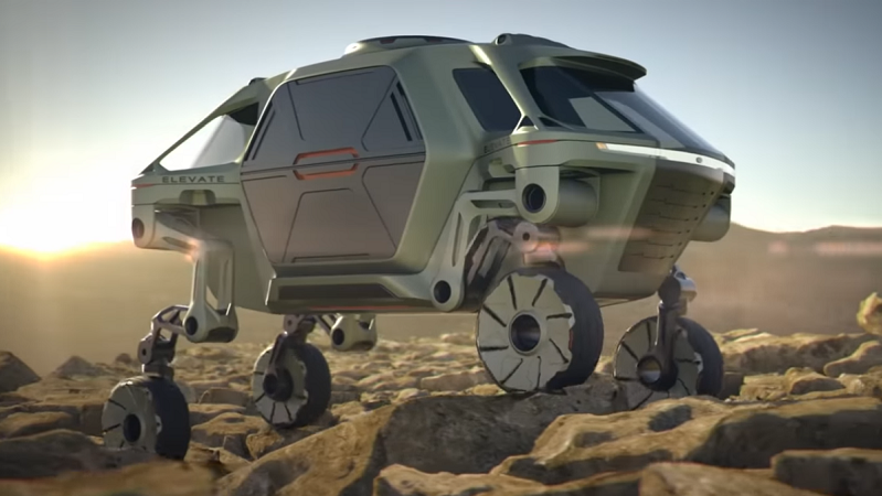 Hyundai Elevate Walking Car Concept