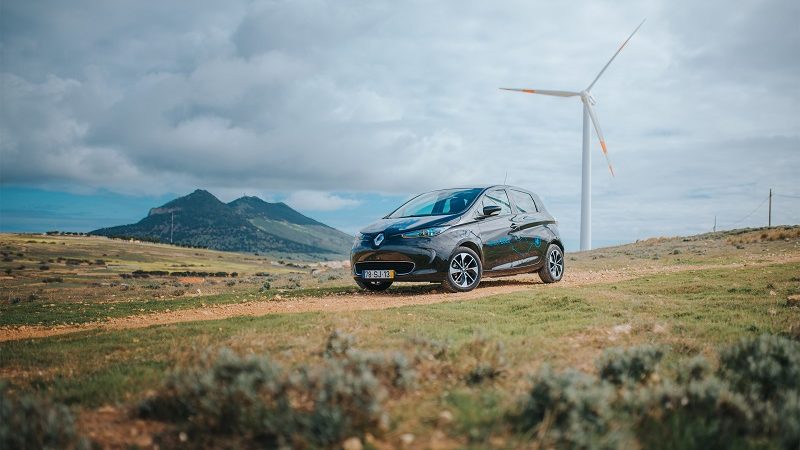 Porto Santo Renault Zoe Windturbine