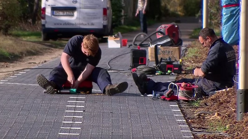 Solar-Radweg, Solmove, Solarkraftwerke, Radweg, Solarweg, Erfstadt