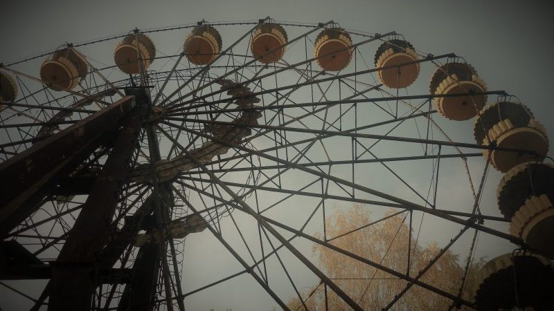 Riesenrad Prypjat Tschernobyl