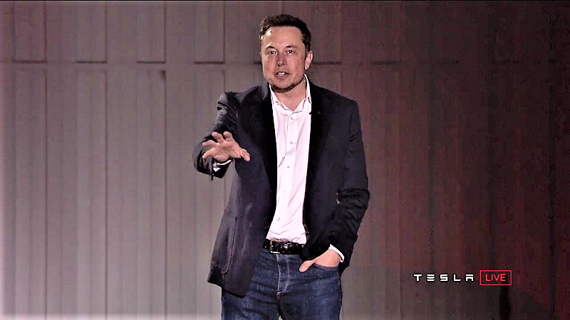 Elon Musk Tesla Präsentation