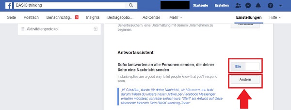 Automatische Facebook-Antworten, Facebook Antworten automatisieren, Facebook Autoresponder