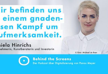 Daniela Hinrichs, Panos Meyer, Behind the Screens