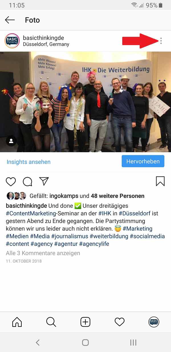 Instagram ALT-Tag, alternative Bildbeschreibungen bei Instagram