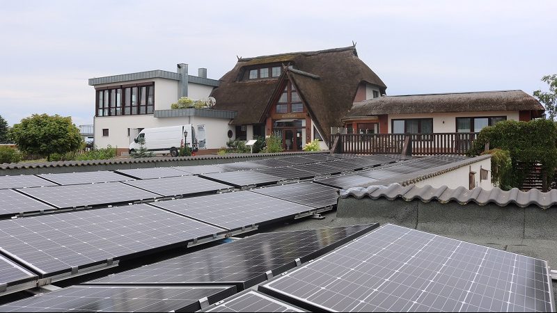 Haffhus Hotel Photovoltaikanlage