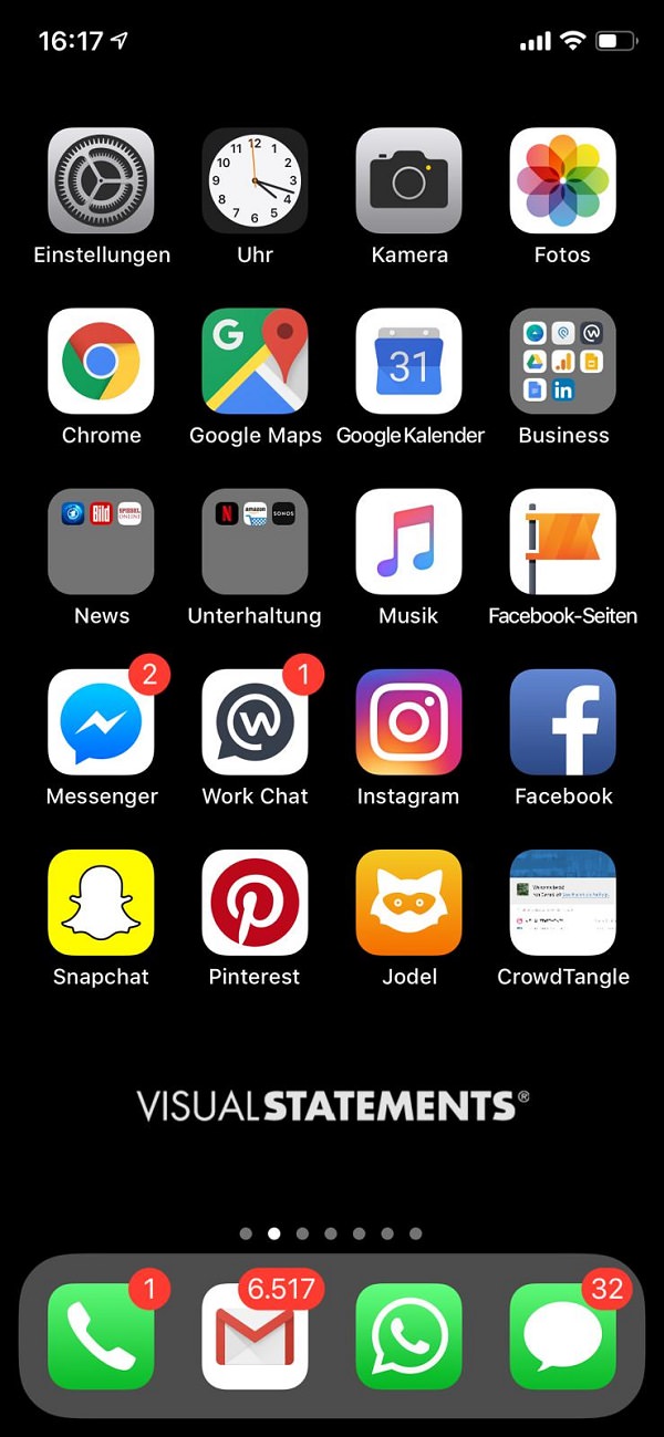 Benedikt Böckenförde, Visual Statements, VS, Homescreen, Geschäftsführer