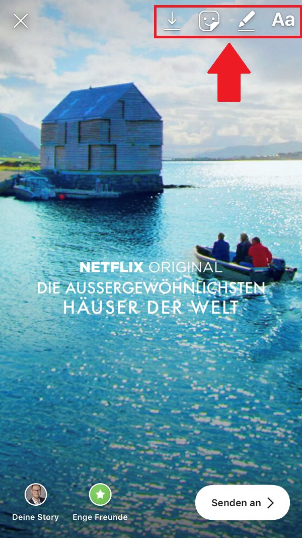 Netflix, Netflix-Empfehlungen teilen, Netflix-Tipps teilen, Netflix via Instagram teilen