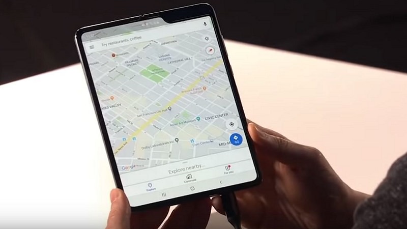 Samsung Galaxy Fold, faltbares Smartphone Samsung