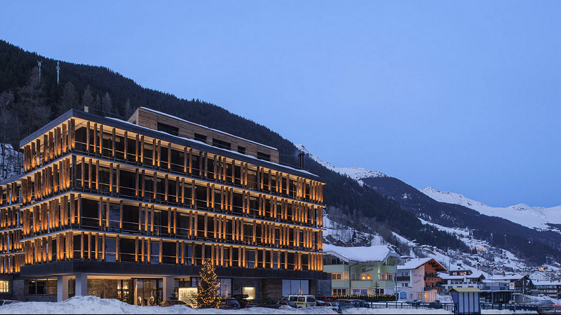 Zhero Hotel Ischgl Außenansicht