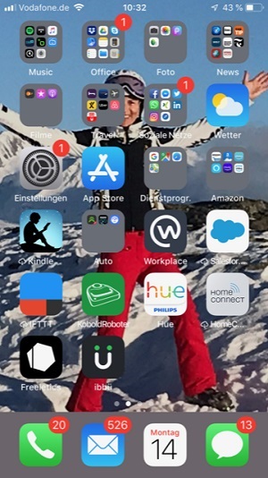 Dietmar Giese, Iadvize, iAdvize, Homescreen