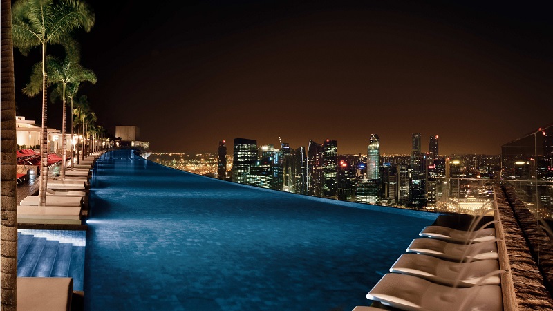 Marina Bay Sands Hotel Infinity Pool