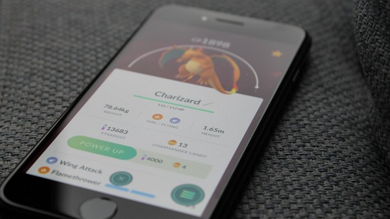Glurak, Pokemon Go, Pokémon Go
