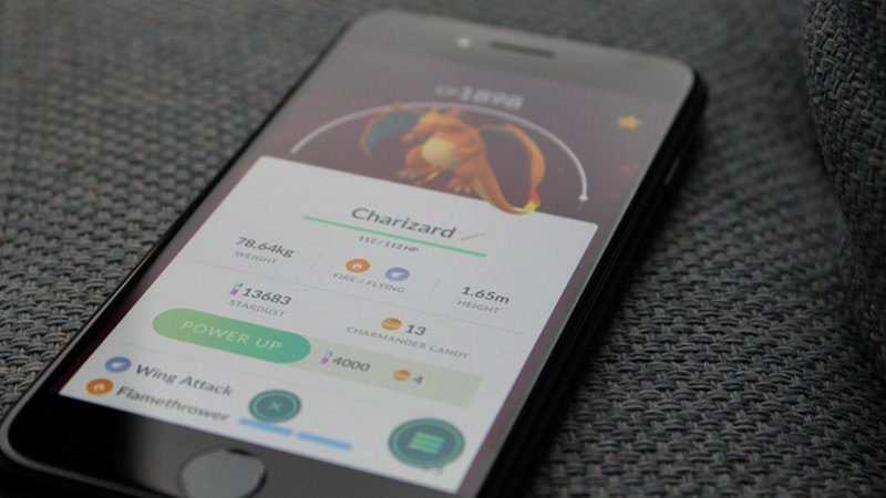 Glurak, Pokemon Go, Pokémon Go