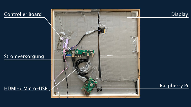 Smart Mirror Anleitung Selber bauen