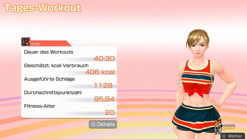 Fitness Boxing Nintendo Switch Abnehmen