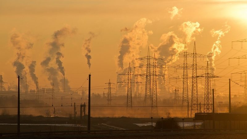 Industrie Rauchschlote Emissionen CO2