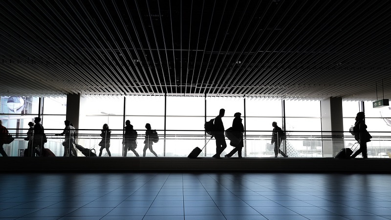 Flughafen Menschen