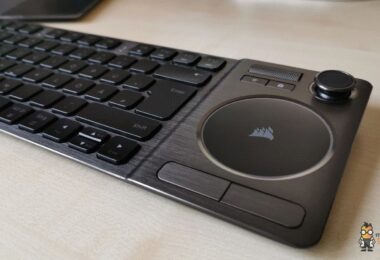 Corsair K83 Wireless Keyboard Kabellose Tastatur Wohnzimmer iCue Test