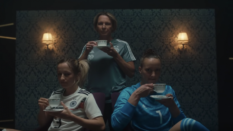 DFB-Frauen, Fußball, Werbespot, Werbung, Selbstironie, Vorurteile, Klischees