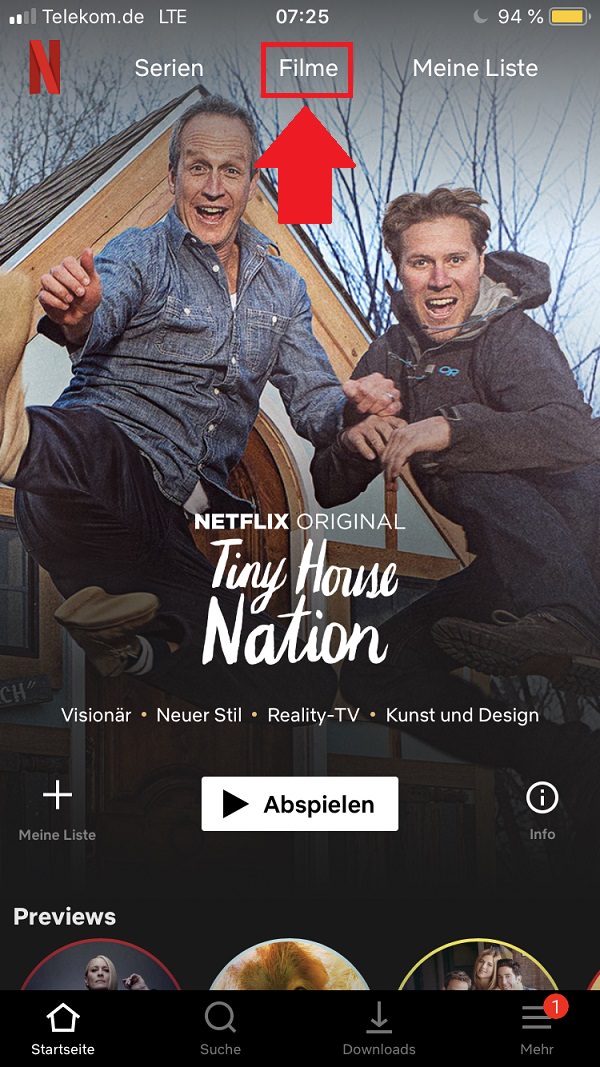 Netflix-Filme herunterladen, Netflix-Serien herunterladen