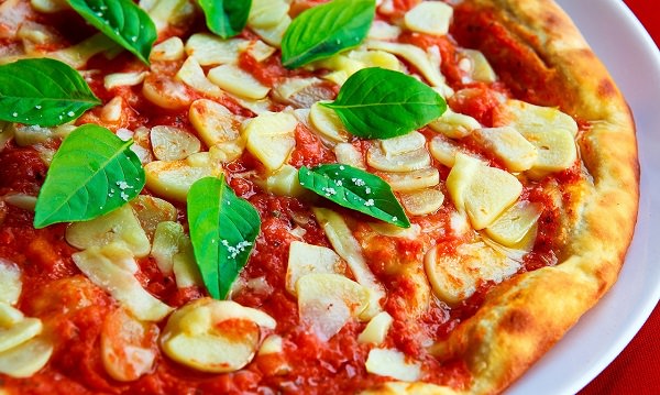 Pizza, Basilikum, Tomatensauce, Doordash, wertvollste Start-ups