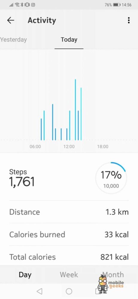 Withings Move Fittness-Uhr HealthMate App