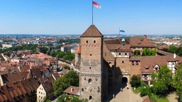 Stau, Nürnberg, Bayern