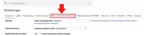 Gmail, Gmail-Spamfilter einstellen, Gmail Spam Filter erstellen, Google Mail, Google