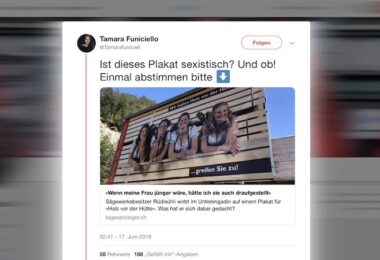 Sexismus, Rüdisühli, Werbung