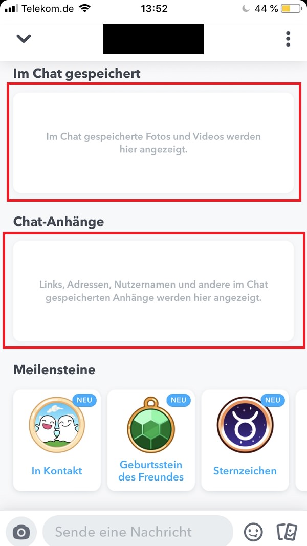 Snapchat, Snapchat Friendship Profile, Snapchat-Freundschaftsprofil, Snapchat-Freundschaft