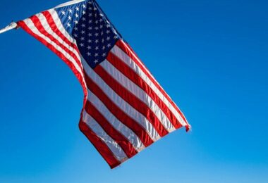 USA, US-Flagge, Fahne, United States of America, US-Visum