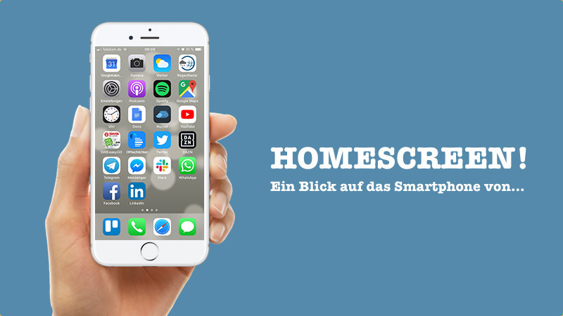 Homescreen, iPhone, Benjamin O'Daniel, Jaeckert & O'Daniel Onlinemarketing