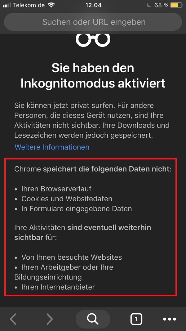 Inkognito-Modus aktivieren, Google Chrome Inkognito-Modus, Chrome Inkognito-Modus Desktop, Chrome Inkognito-Modus Smartphone