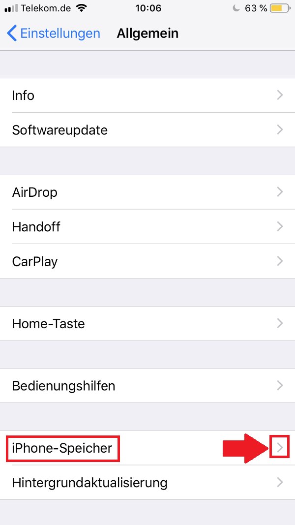 iPhone, iPhone 8, Apple, iPhone-Speicherplatz sparen, iPhone-Speicher leeren
