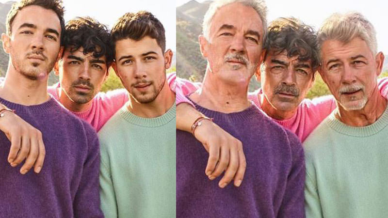 Jonas Brothers, Instagram, Faceapp, FaceApp