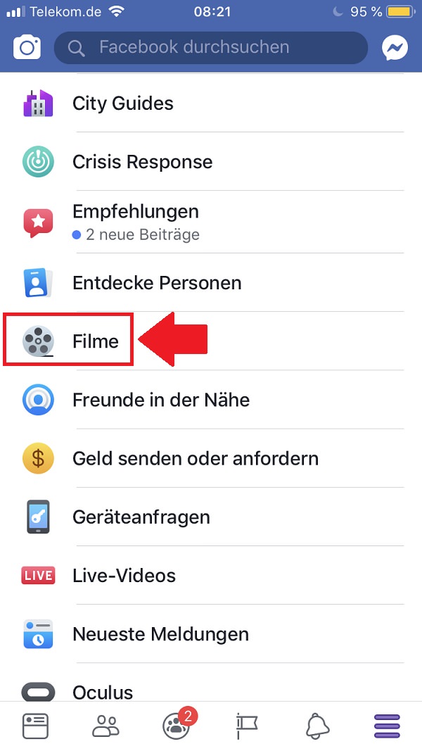 Facebook, Facebook-Apps, Kinotickets online kaufen, Kinotickets kaufen, Kinotickets auf Facebook kaufen