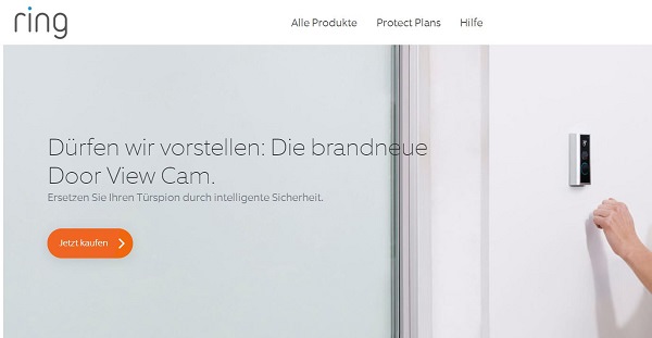 Ring, Smart Home, Türklingel, Videokamera, Amazon, Amazon-Unternehmen