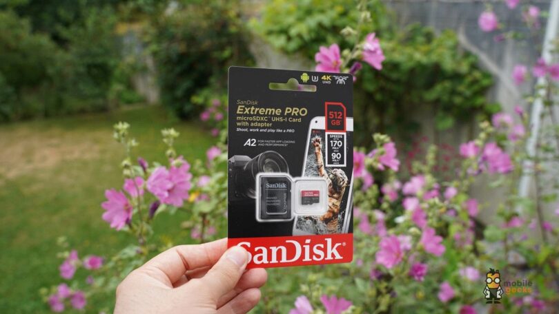 Sandisk Extreme Pro 512 GB microSD-Karte