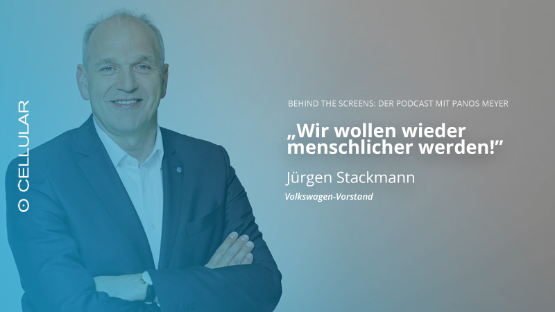 Jürgen Stackmann, Volkswagen, Panos Meyer, Behind the Screens, Podcast