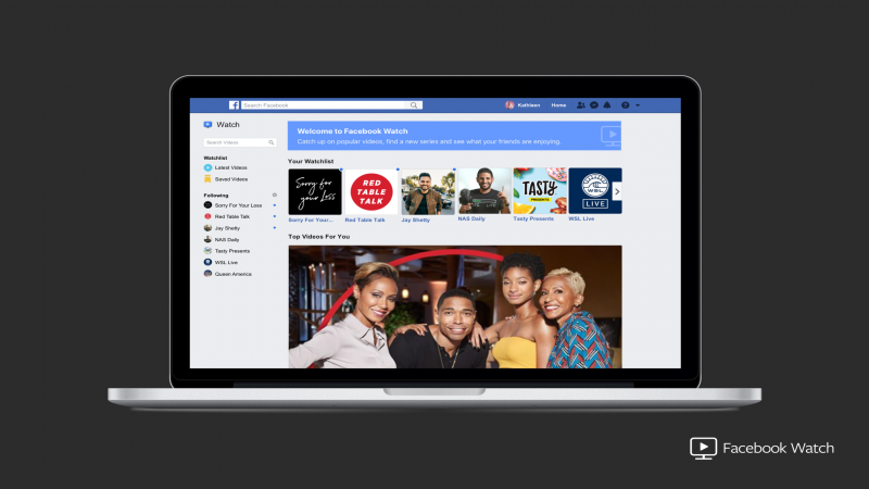 Facebook Watch, Facebook, Streaming, Social Media