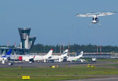 Volocopter, Flugtaxi, Lufttaxi, Flughafen, Helsinki