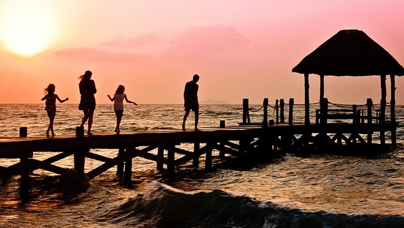 Familie, Urlaub, Strand