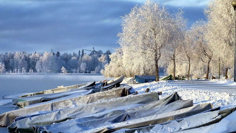 Finnland, Schnee, Winter