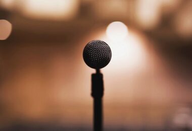 Mikrofon, Bühne, Stage, Publikum, Pitch, Präsentation