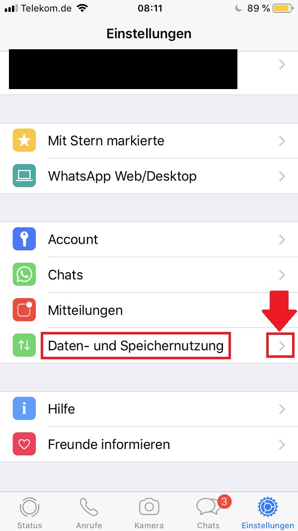 WhatsApp, WhatsApp auf iPhone, WhatsApp-Datenverbrauch, Whatsapp Datenverbrauch, WhatsApp-Datenvolumen, Whatsapp Datenvolumen sparen