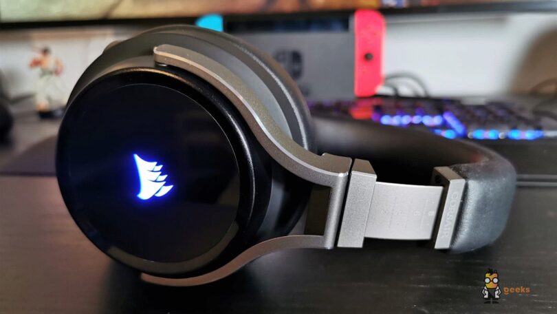 Corsair Virtuoso RGB Wireless Test Gaming Kopfhörer Headset Mobilegeeks